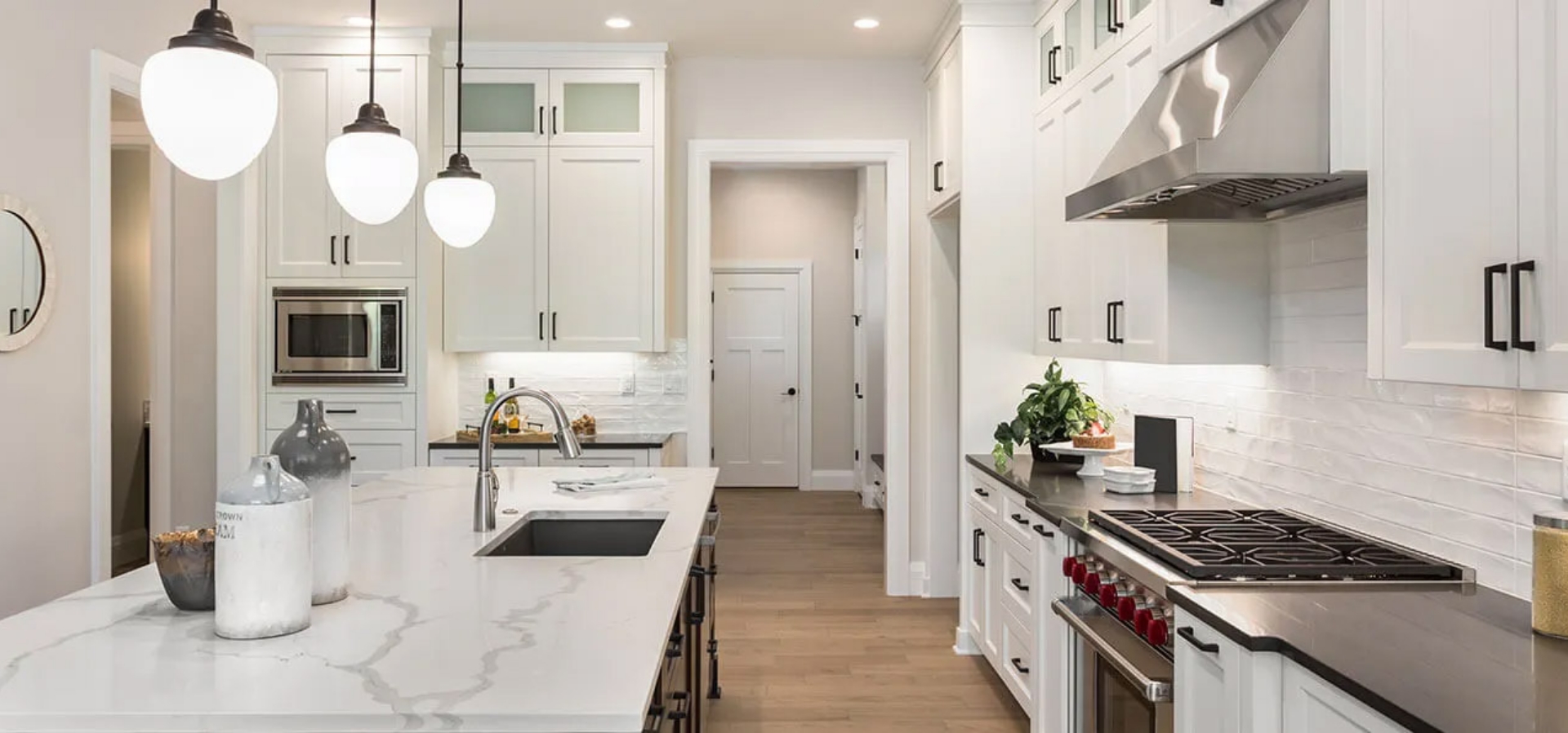 newly renovated modern kitchen